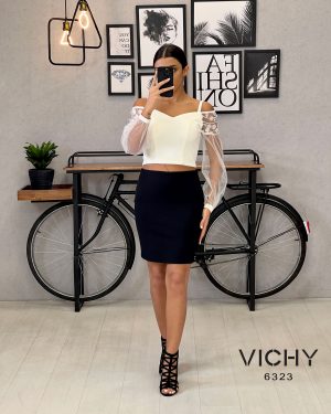 نیم تنه زنانه مجلسی مدل 6323