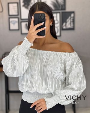 بلوز زنانه مجلسی مدل 6924