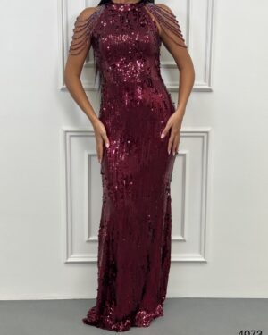 ماکسی زنانه مجلسی مدل 4073