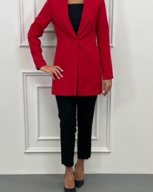 کت زنانه مدل 2018 رنگ قرمز