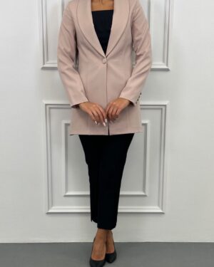 کت تک 2018 - رنگ کرم - انگلیسی