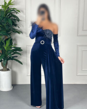 اوورال مدل 2078 رنگ سرمه ای