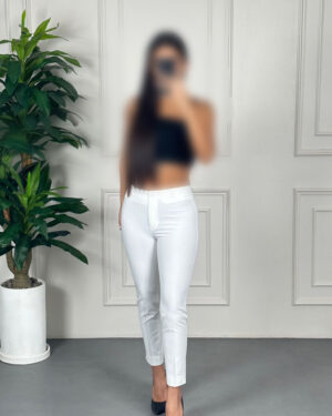 شلوار مدل 2112 رنگ سفید