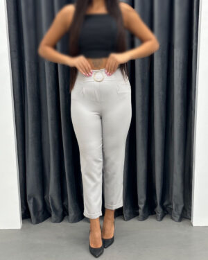 شلوار مدل 6960 رنگ طوسی