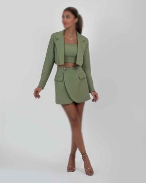 کت و نیم تنه دامن مجلسی زنانه مدل 2262